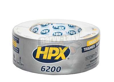 Neprobrousitelná páska tkaná HPX stříbrná 50mmx25m