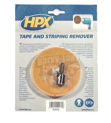 Kotouč na odstranění nálepek a fólií s nástavcem