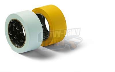 Stavební lepicí páska PVC, odolná UV, žlutá