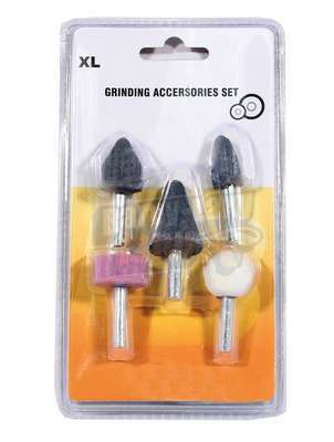 Sada rotačních brusných tělísek se stopkou