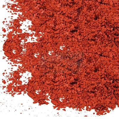 Dekorativní vločky Červené 50g