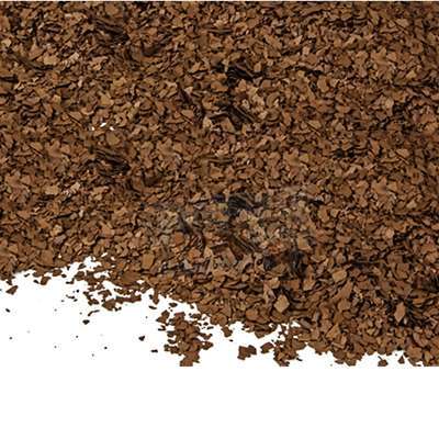 Dekorativní vločky Hnědé 50g