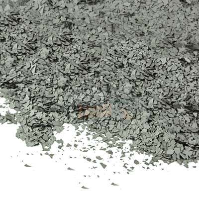 Dekorativní vločky Šedé 50g