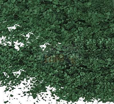 Dekorativní vločky Zelené 50g