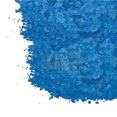 Dekorativní vločky Modré světlé 50g