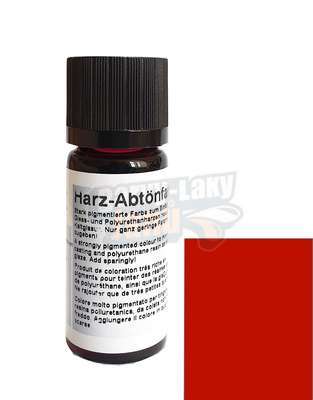 Barva do pryskyřice průsvitná 10ml Červená světlá