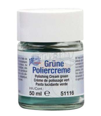 Zelený leštící krém na pryskyřici 50ml