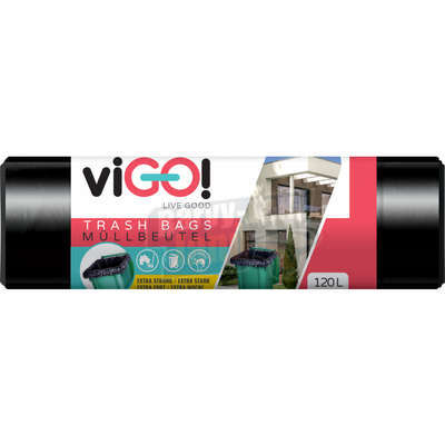 Pytle na odpad 120L 10ks, 28µ