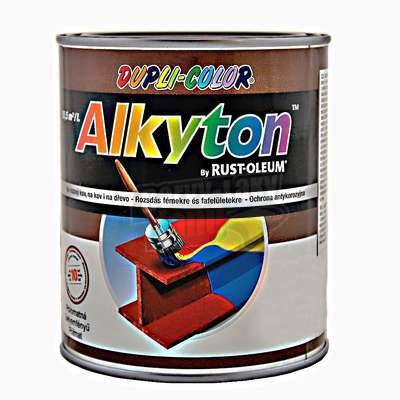 Alkyton 2v1 satén RAL 9005 0.75l Černá