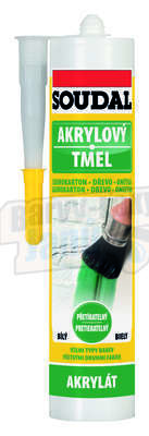 Akrylový tmel Hnědý  Soudal 310ml