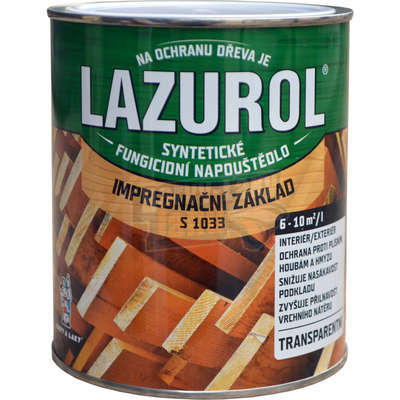 Impregnační základ na dřevo Lazurol
