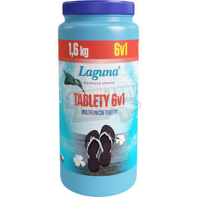 Laguna 6v1 Tablety do bazénu