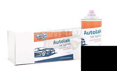 Sprej na motorku Čezeta 2K s tužidlem Černá poválečná 380ml