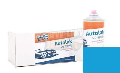 Sprej na motorku Jawa Stadion 2K s tužidlem Světle modrý 400ml