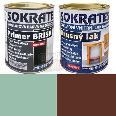 Antik sada na patinování Mátová čokoláda