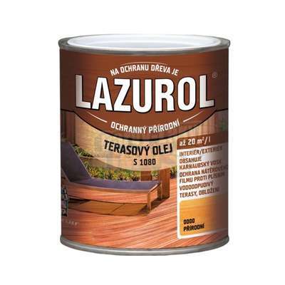 Terasový olej s voskem S1080 Lazurol