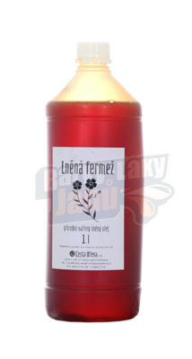 Přírodní lněná fermež 1l
