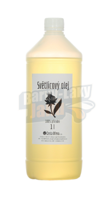 Přírodní Světlicový olej (saflorový olej) 1l