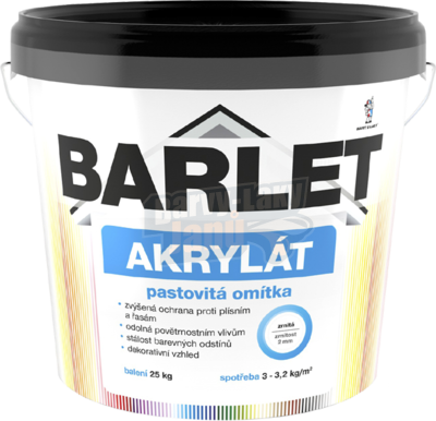 Fasádní omítka Barlet