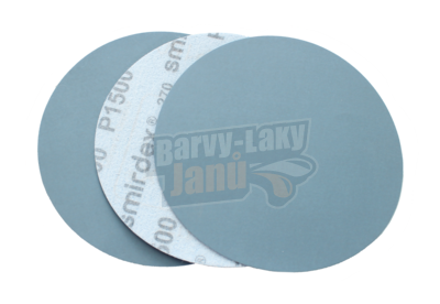 Brusný kotouč na suchý zip, průměr 125, zrno 1500