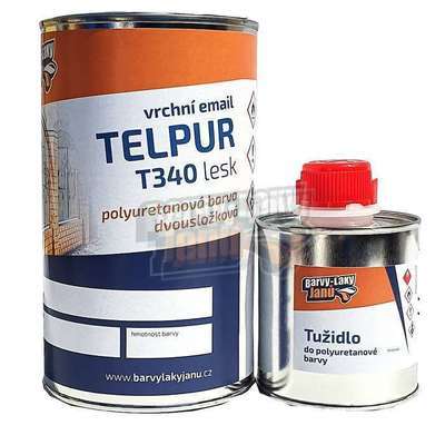 Vrchní polyuretanová barva na kovové lodě s tužidlem