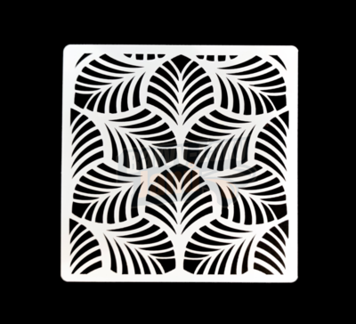 Šablona na malování S13 15cm x 15cm - Lístky