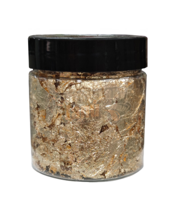 Zlatá fólie do epoxidové pryskyřice / kousky