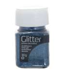 Třpytky Brokát Glitter Blu 30g Modrý