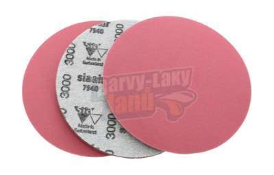 Brusný kotouč na molitanu, suchý zip, průměr 150, zrno 3000