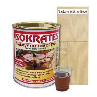 Sokrates Teakový olej na dřevo