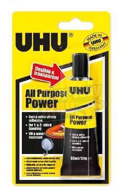 Transparentní lepidlo na všechny materiály UHU 33ml