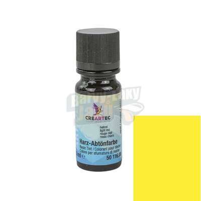 Barva do pryskyřice NEprůsvitná citron 10ml