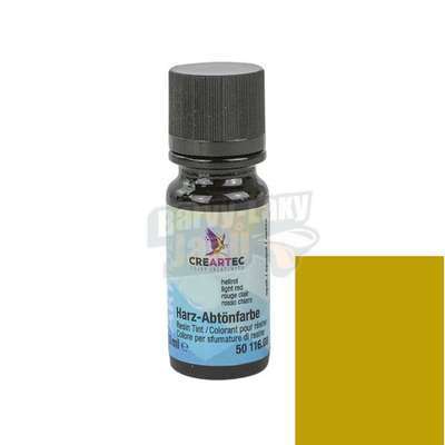 Barva do pryskyřice NEprůsvitná kukuřičná žlutá 10ml