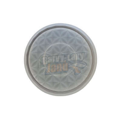 Forma na pryskyřici Podtácek se vzorem kolečko