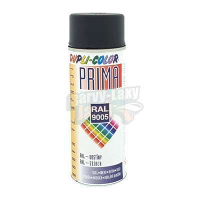 RAL 9005 ve spreji Černá Polomat 400ml