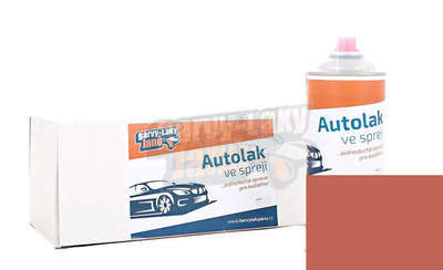 Sprej na motorku Jawa Stadion 2K s tužidlem Lososový 400ml