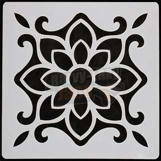 Šablona na malování S29 15cm x 15cm Benátská růže