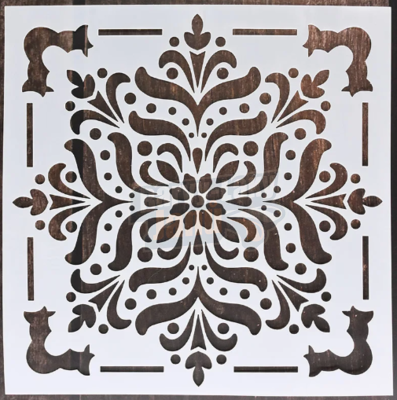 Šablona na malování S40 15cm x 15cm -  Casablanca