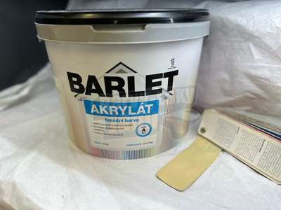 Barlet Plus S1020-Y10R písková žlutá 10kg BAZAR