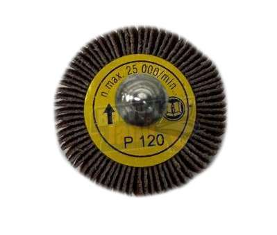 Brusný lamelový kotouč na stopce P120 30x15x6mm