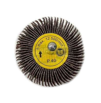 Brusný lamelový kotouč na stopce P40 30x15x6mm