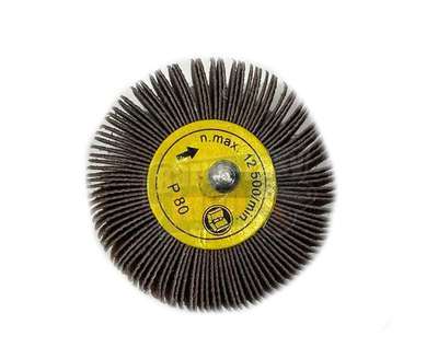 Brusný lamelový kotouč na stopce P80 50x10x6mm