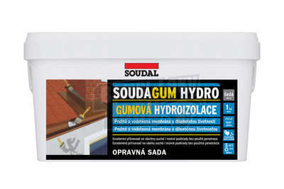 Gumová hydroizolace Soudagum 