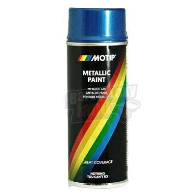 Metalická barva Modrá 400ml