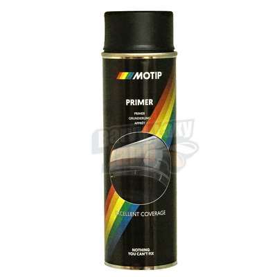 Základní barva ve spreji Černá 500ml Motip