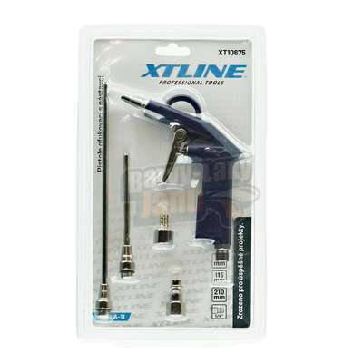 Pistole ofukovací s nástavci