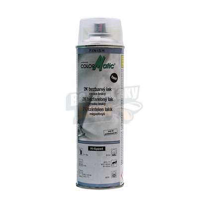 Bezbarvý lak na metalízu s tužidlem Lesklý 500ml