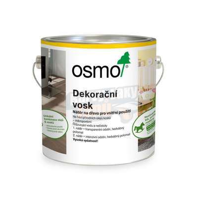 Dekorační vosk na dřevo Osmo