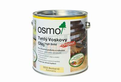 Tvrdý voskový olej Hedvábně polomatný Osmo