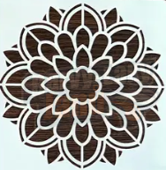 Šablona na malování S75 15cm x 15cm Mandala Manang